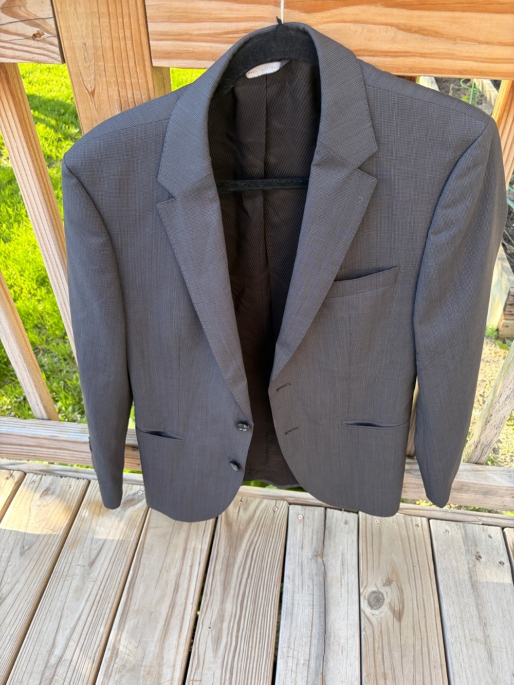 Boss Classic Men’s Gray Notch-Lapel Blazer from Nordstroms NWT